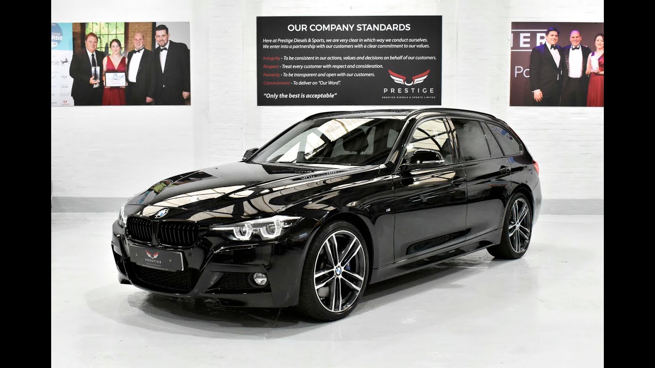 BMW 330d M Sport Shadow Edition Touring Panoramic Roof Heads up Display. 4K VIDEO