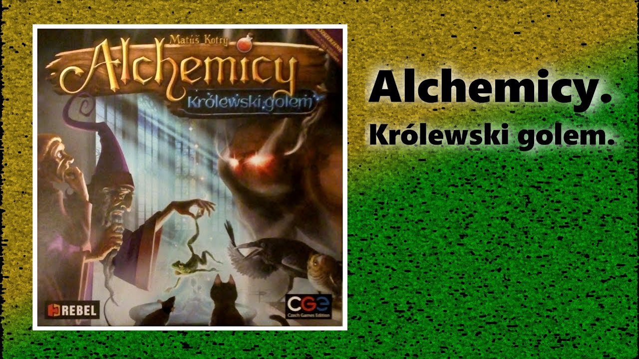 Alchemicy. Królewski golem - prezentacja gry, zasady
