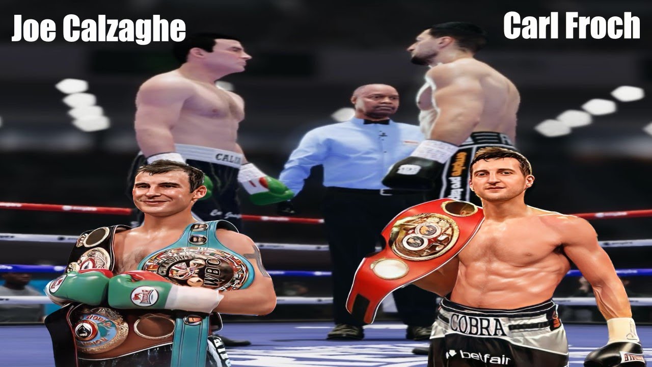 Carl Froch GOES TO WAR WITH Joe Calzaghe IN A EPIC BRUTAL BATTLE GETS  KO'd IN 5TH ROUND
