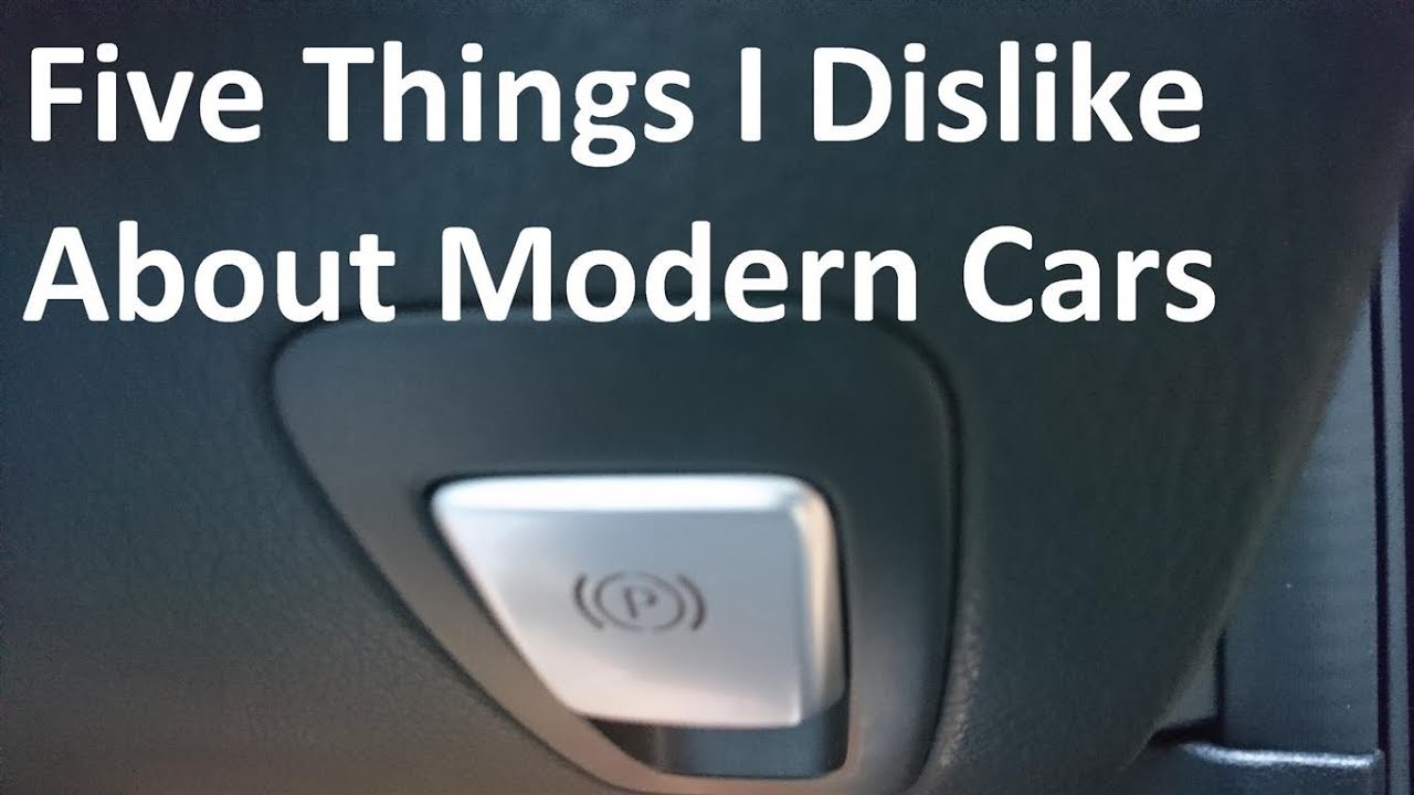 Rant: Five Things I Dislike About Modern Cars - Lloyd Vehicle Consulting