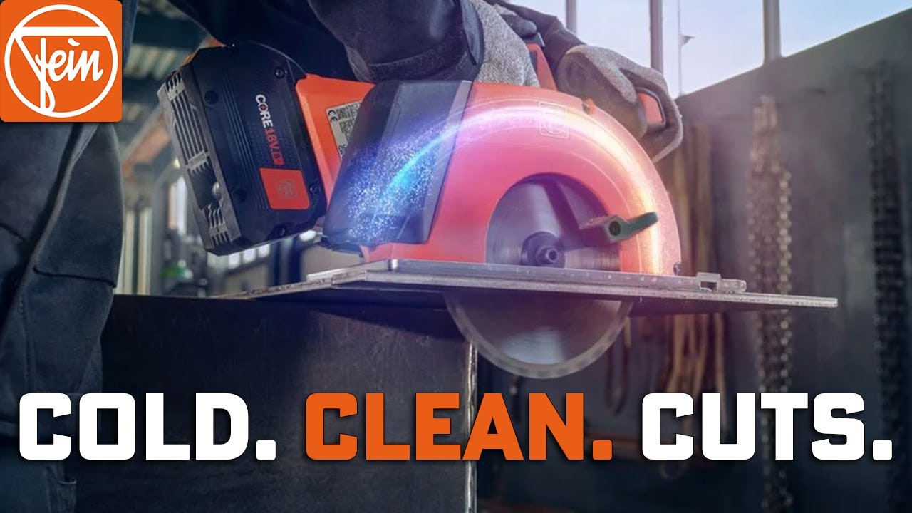 Is This the Cleanest Cut You'll Get in Steel? Fein's F-IRON Cut 57 AS 6