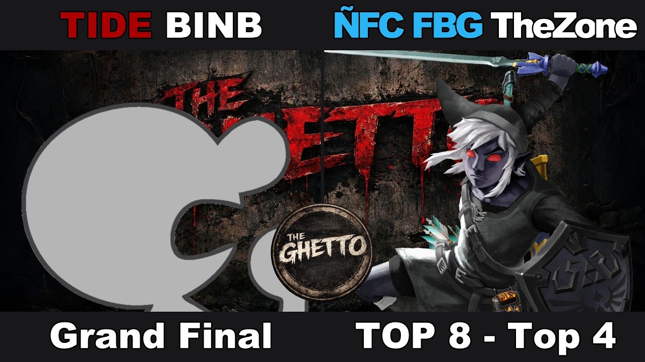 THE GHETTO #2 Grand Final - TIDE BINB (Game & Watch/Cloud) Vs. ÑFC FBG TheZone (Link) SSBU