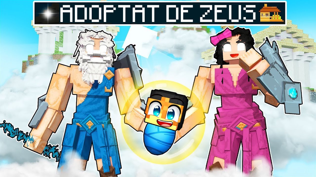ADOPTAT De ZEUS in Minecraft!