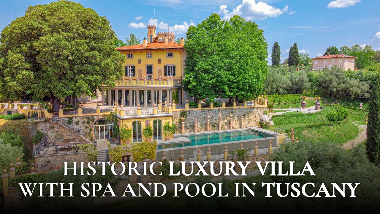 Historic Luxury Villa For Sale With Spa And Pool - Crespina Lorenzana, Pisa, Tuscany