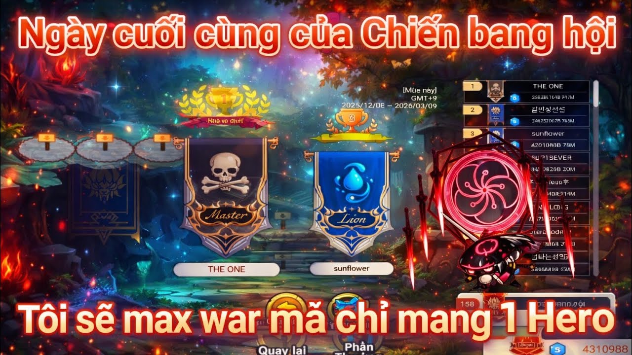 [Gold Tower Defence]Ngày cuối cùng đầy cảm xúc với màn war siêu khó trước khi hết mùa