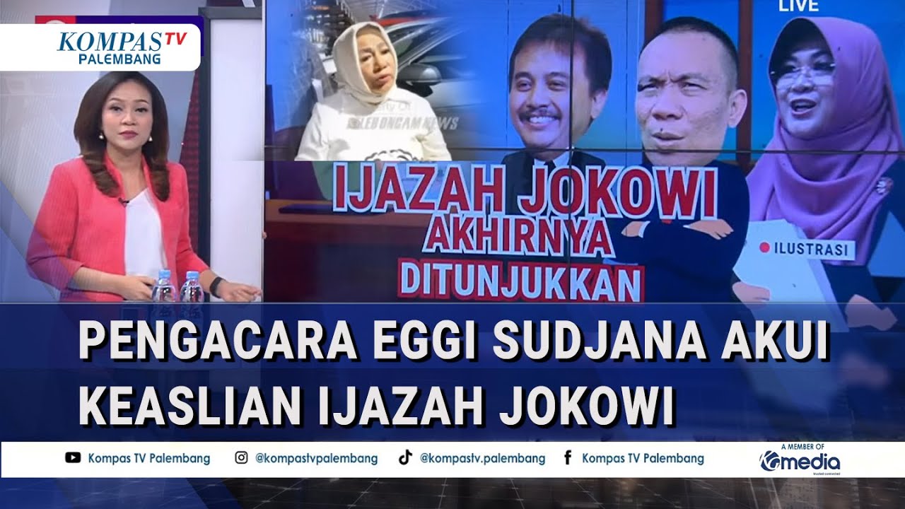 Polisi Tunjukkan Ijazah Jokowi, Pengacara Eggi Sudjana Akui Keaslian. Roy Suryo Tidak Percaya