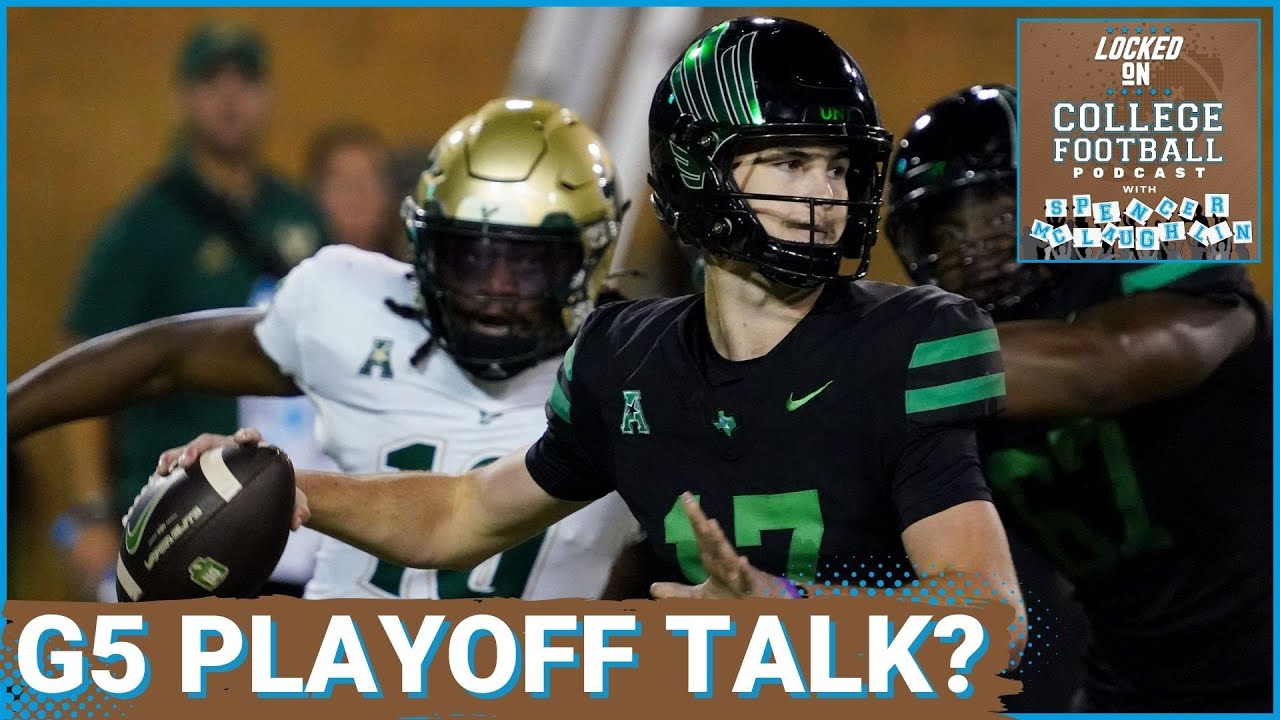 PLAYOFF CHAOS? Could G5 teams North Texas, James Madison ACTUALLY make Playoff over ACC Champion?