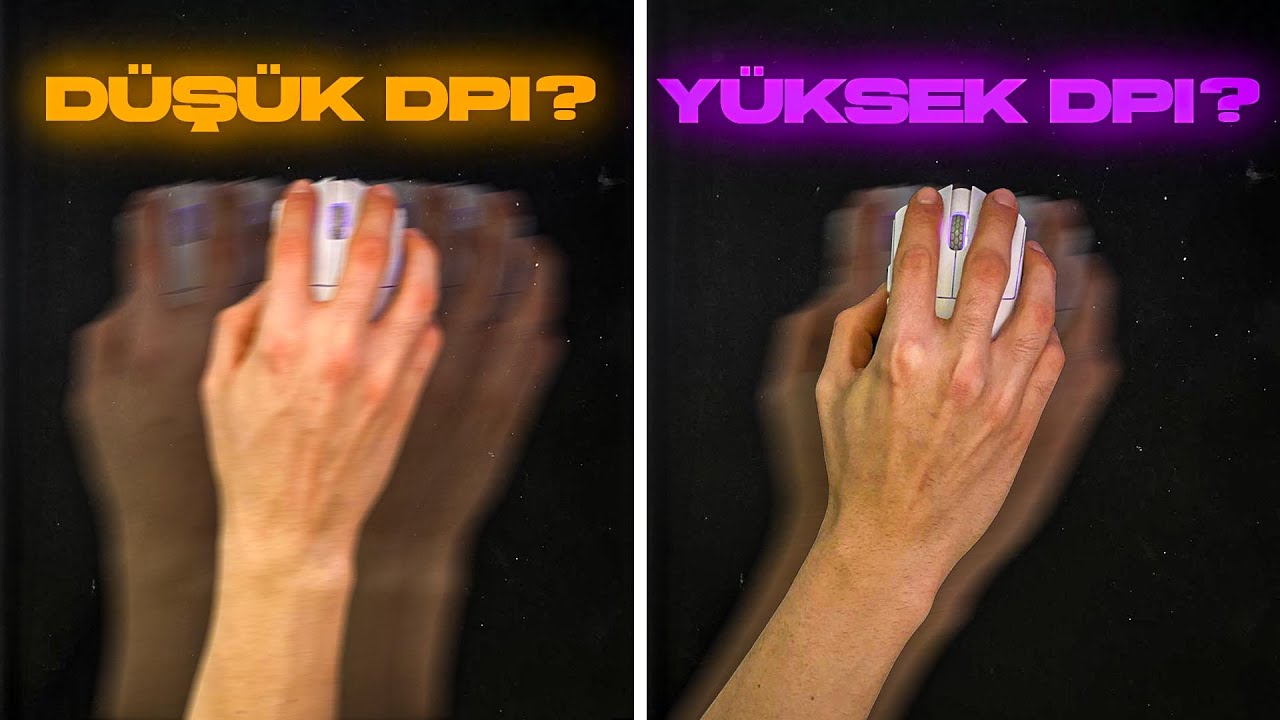 Yüksek DPI mı, Düşük DPI mı? HANGİSİNİ KULLANMALISIN?