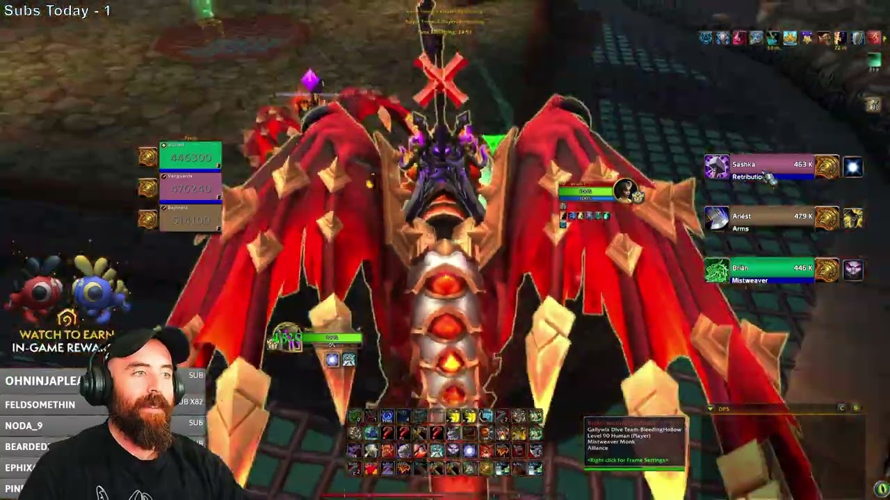 THE BOYS ARE BACK! (Warr/Ret/MW 3v3 Arena ft. Vanguards) - World of Warcraft Midnight PvP S1
