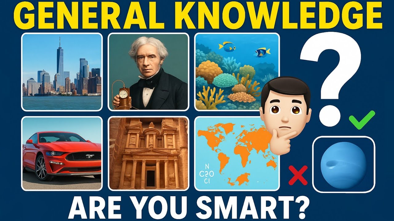 &ldquo;Top 10 GK Questions | Global General Knowledge Quiz&rdquo;