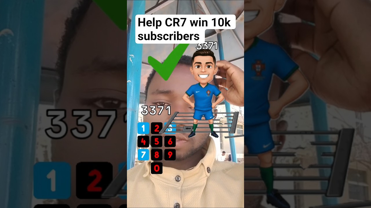Help CR7 win 10k subscribers 