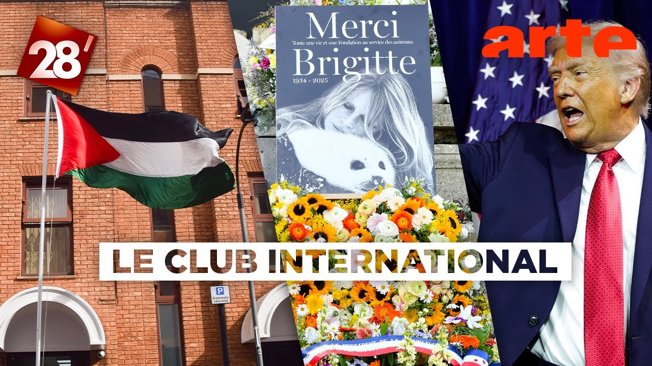 Brigitte Bardot, ambassade palestinienne, Groenland&hellip; : Le Club international | 28 minutes | ARTE