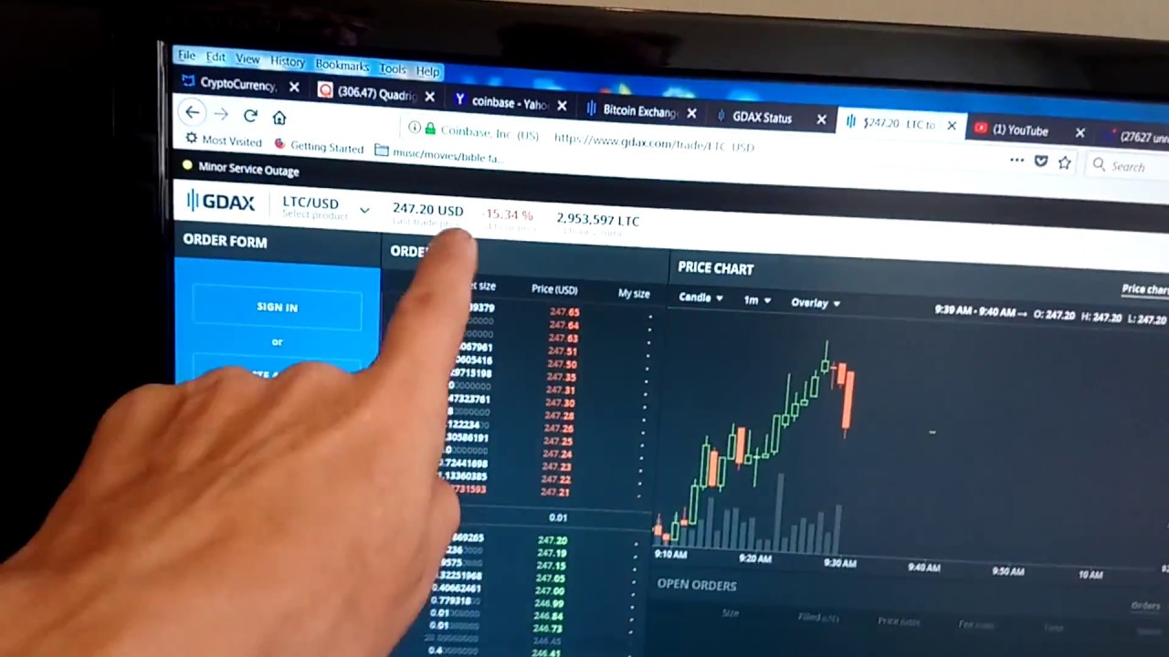 Is coinbase /GDAX rigging the market?