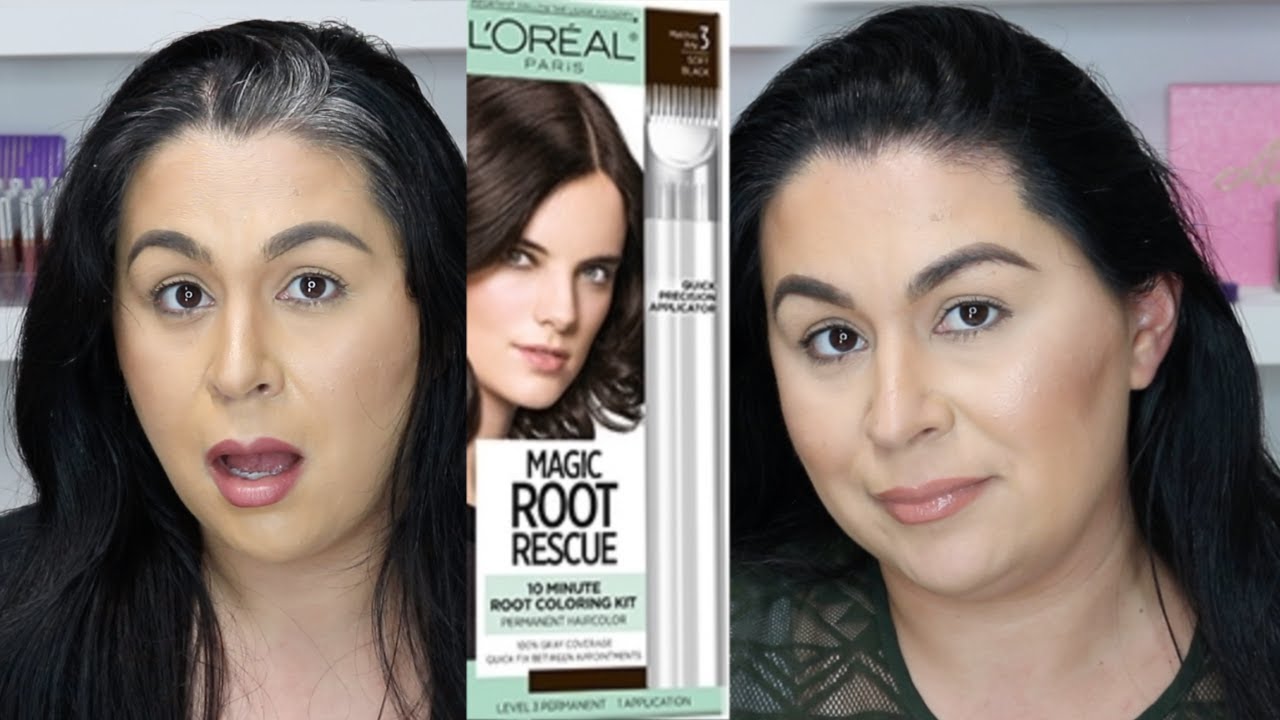 TESTING OUT L'OREAL MAGIC ROOT RESCUE | Jasminhuerta