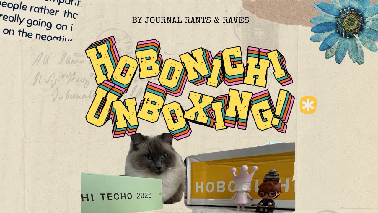 ✨Hobonichi 2026 | Unboxing, Haul & Styling Ideas✨