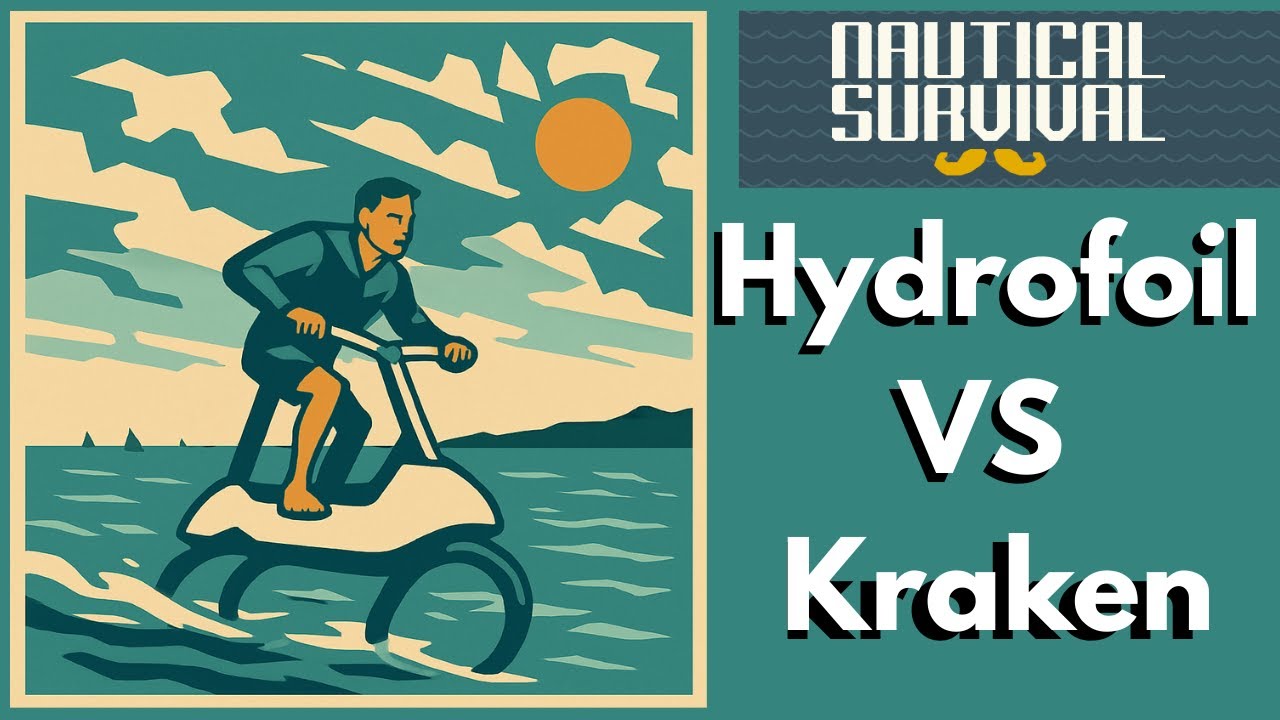 The Hydrofoil is so underrated ! Gameplay to beat Kraken and the bosses easily !