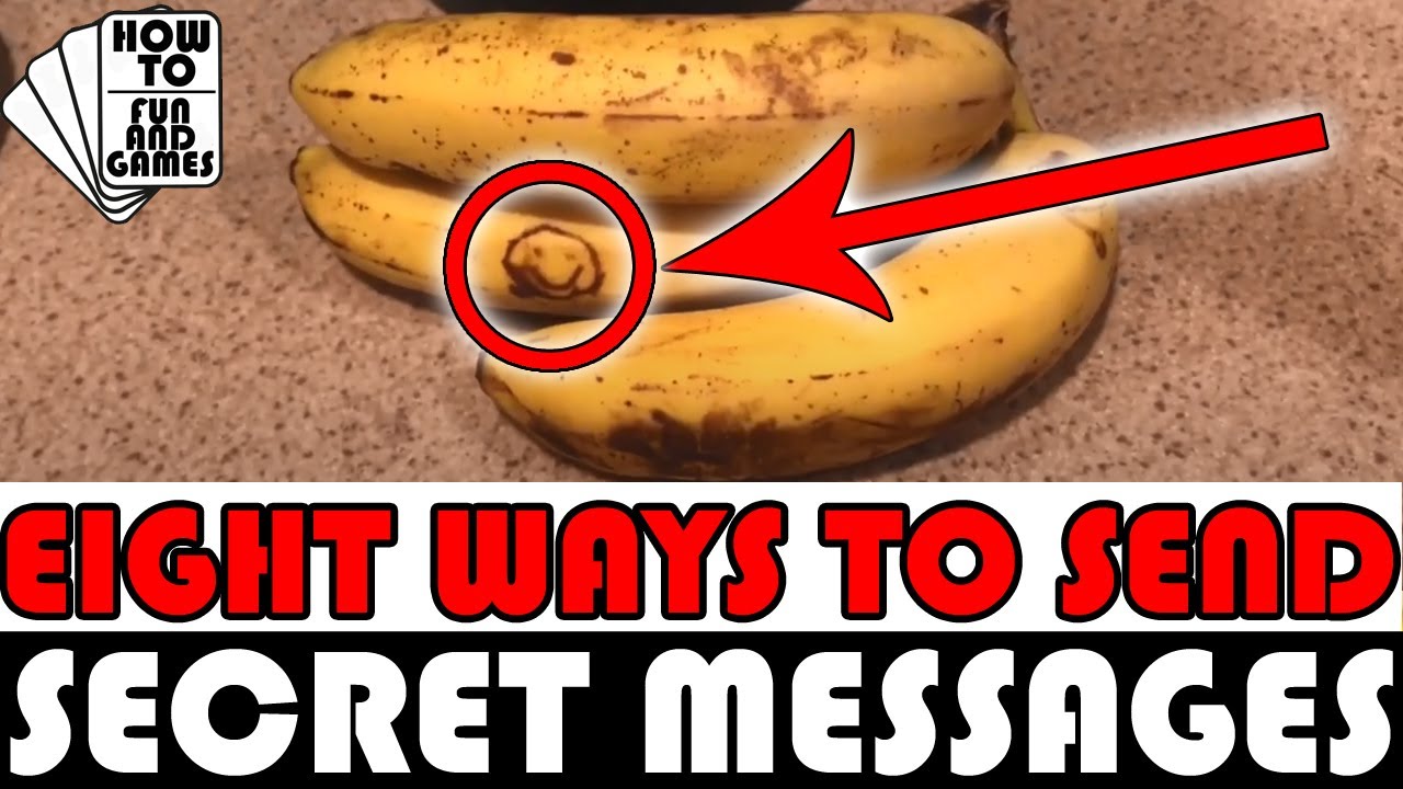 8 Fun Ways to send Secret Messages!