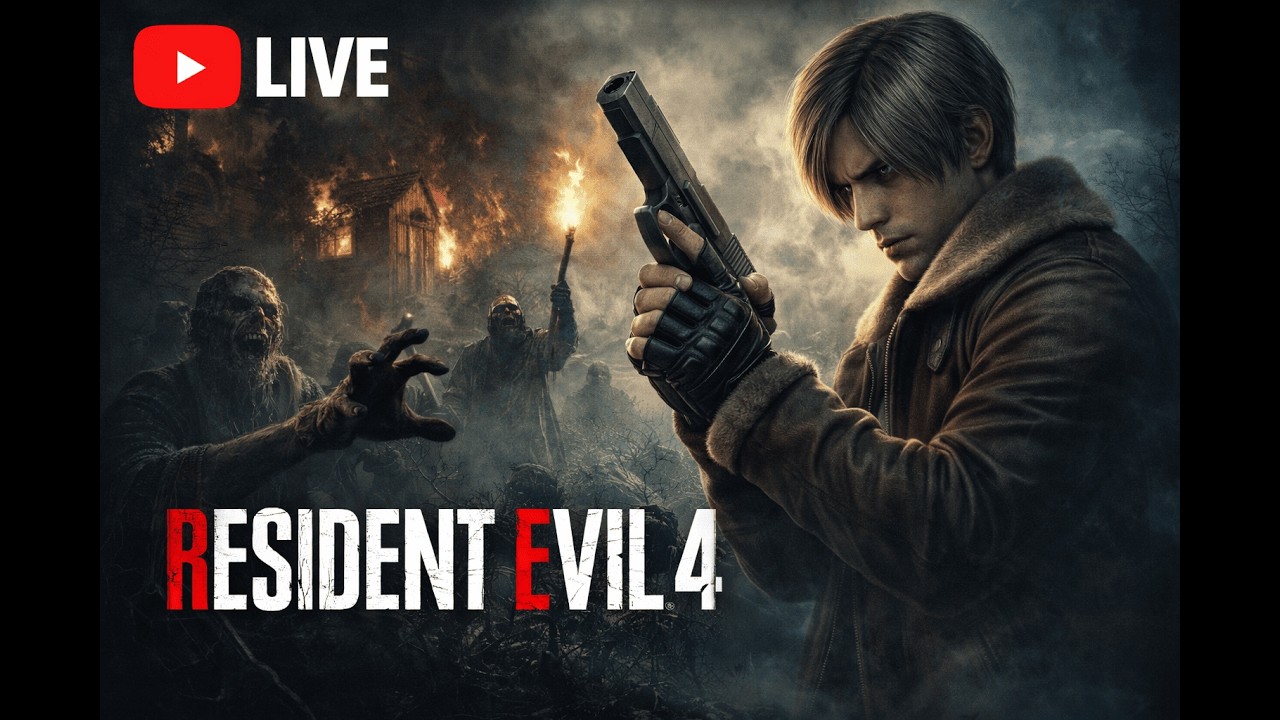Resident Evil 4 Remake AO VIVO — será que eu zero hoje?