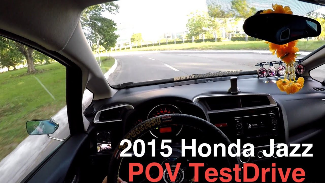 MY 2015 HONDA JAZZ TEST DRIVE VIDEO!!