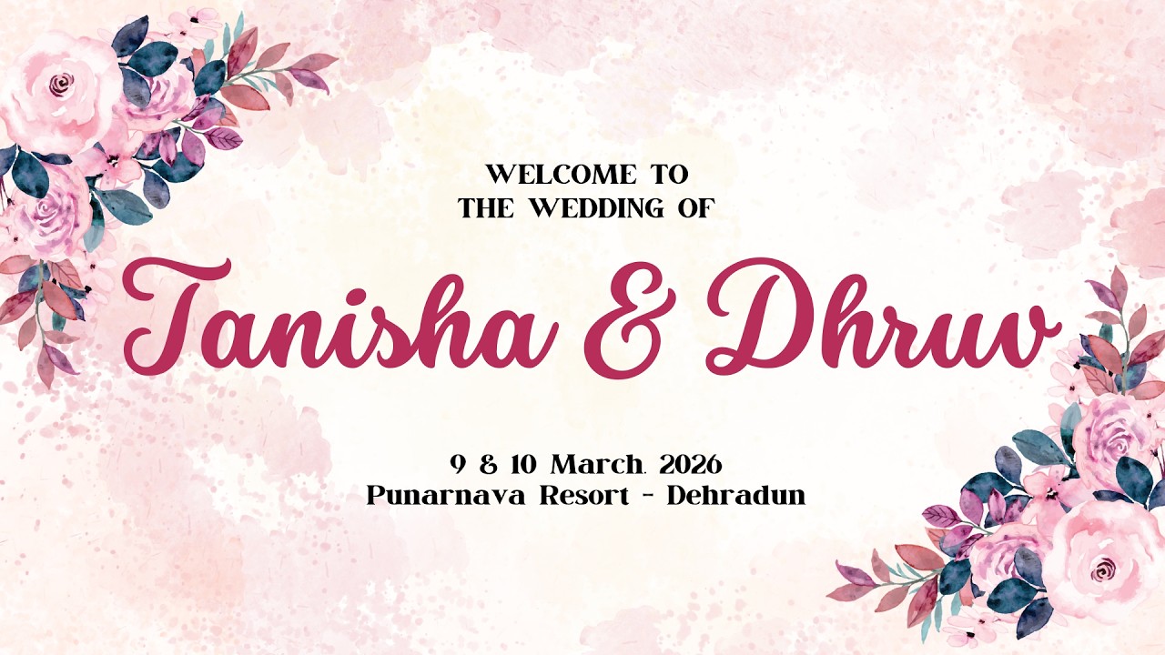 Tanisha weds Dhruv - Punarnava Resort & Spa, Dehradun - 9/10 March 2026
