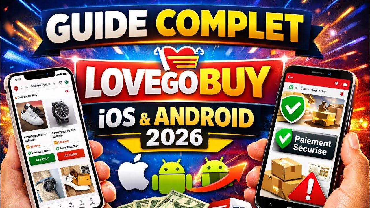GUIDE COMPLET LOVEGOBUY SUR T&Eacute;L&Eacute;PHONE 📱 (iOS & Android)