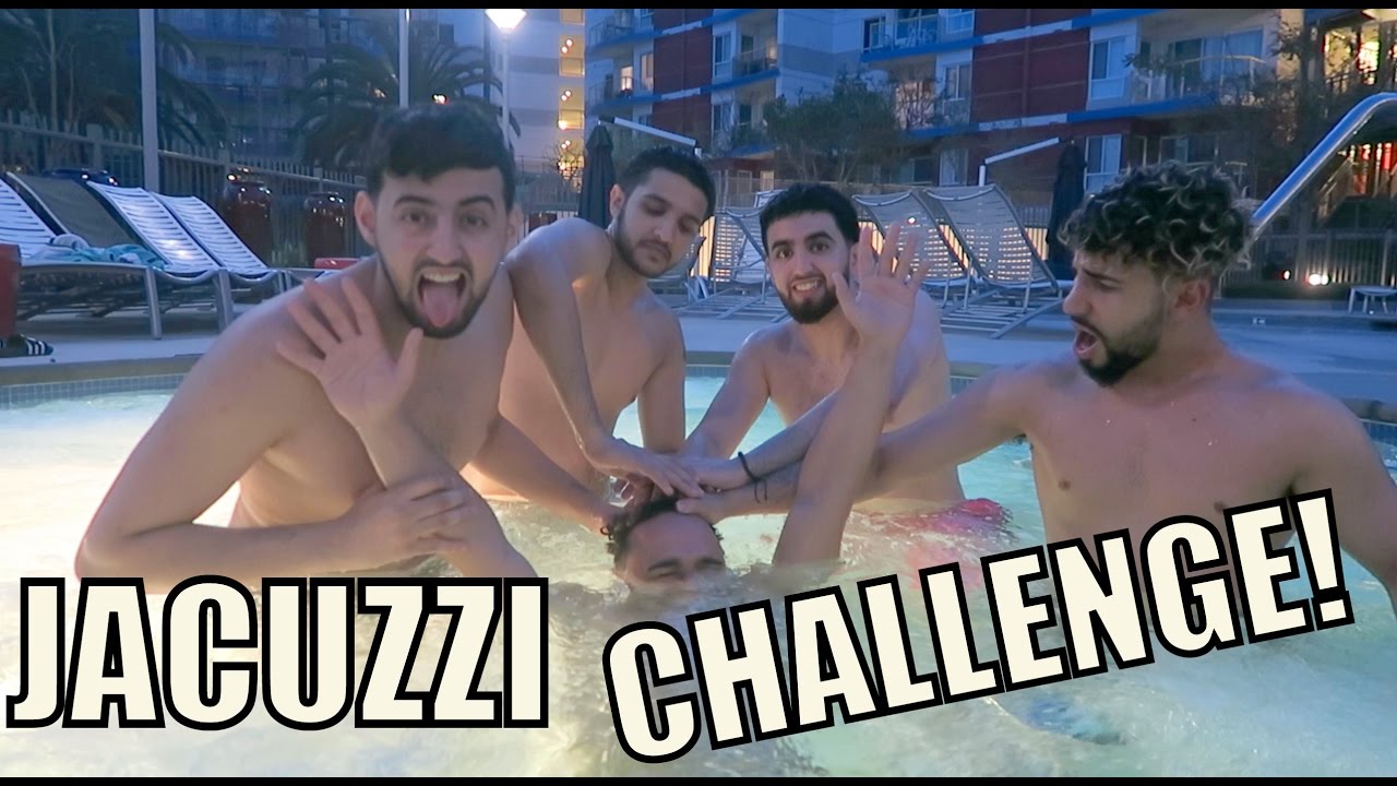 HILARIOUS JACUZZI CHALLENGE!