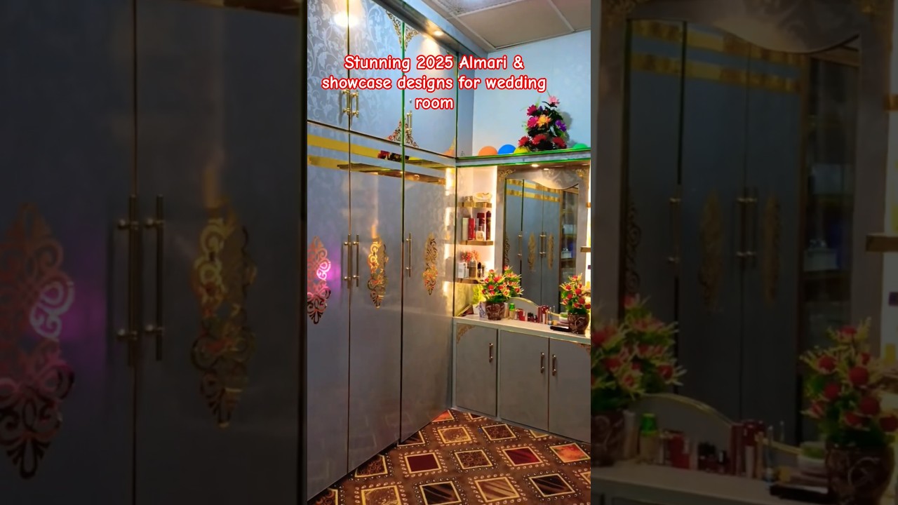 Stunning 2025 Almari & showcase designs for wedding room &cupboards #WeddingRoomDesign #AlmariDesign