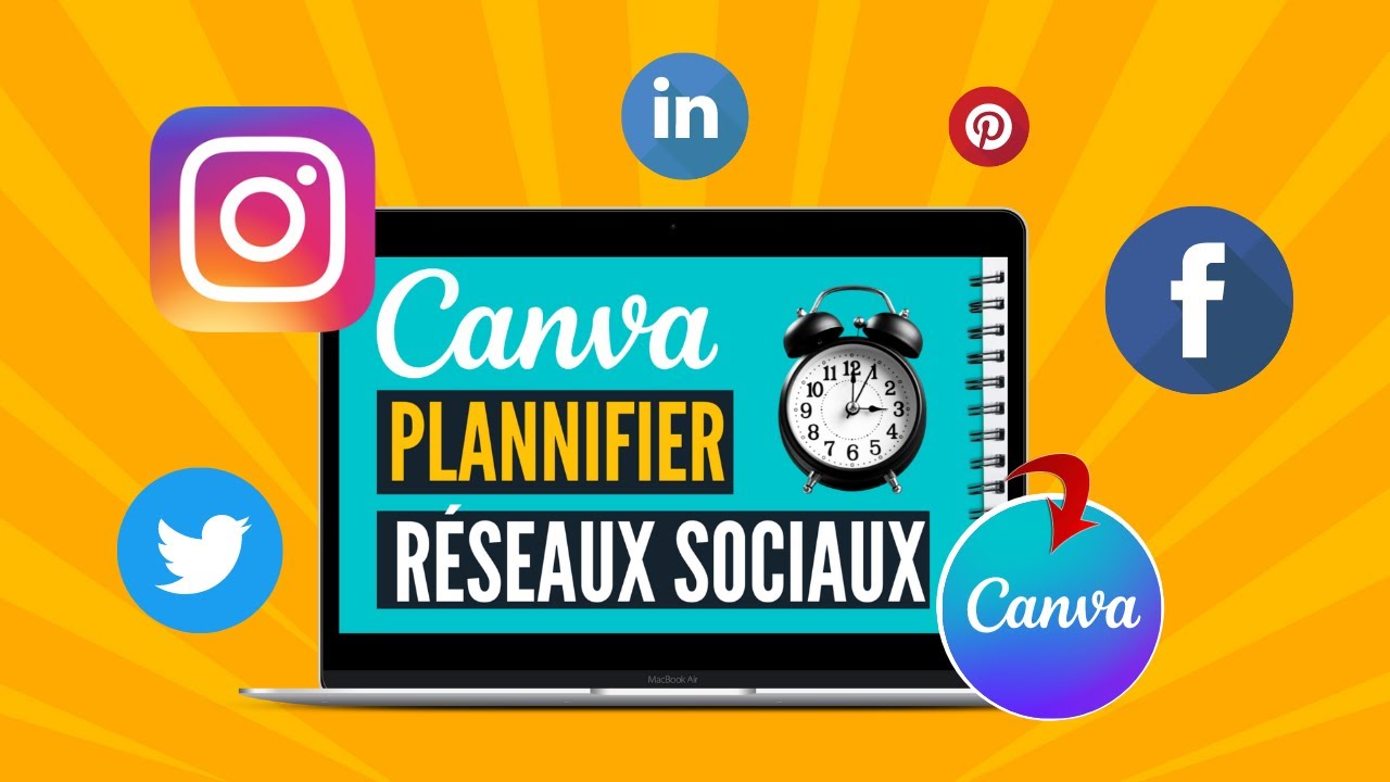 Comment utiliser Canva : PLANIFIER VOS PUBLICATIONS sur Canva  (Programmer sur les Réseaux Sociaux)
