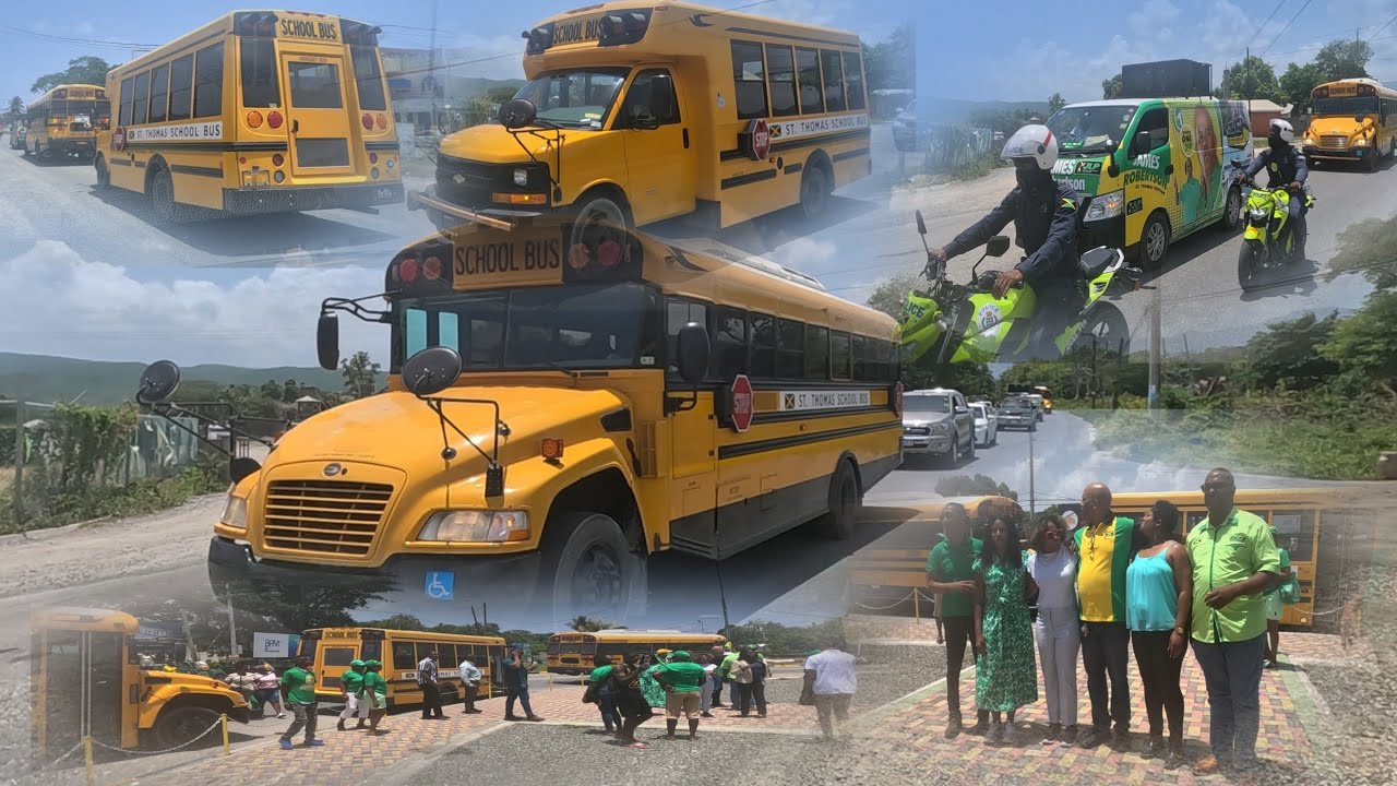 Historic Drive: First Rural Buses Roll Through St. Thomas, Jamaica