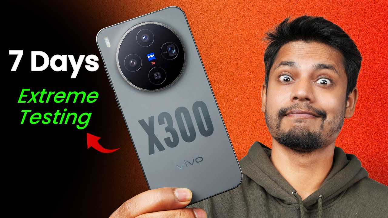 I Tested vivo X300 for 7 DAYS Extreme TEST - Camera, Performance, Battery 🔥🤐