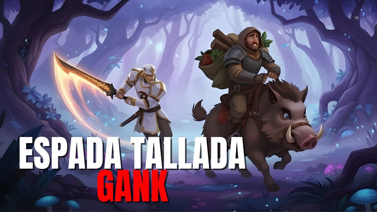 🔥 Nadie escapa de la TALLADA | Gank PvP Albion Online ⚔️