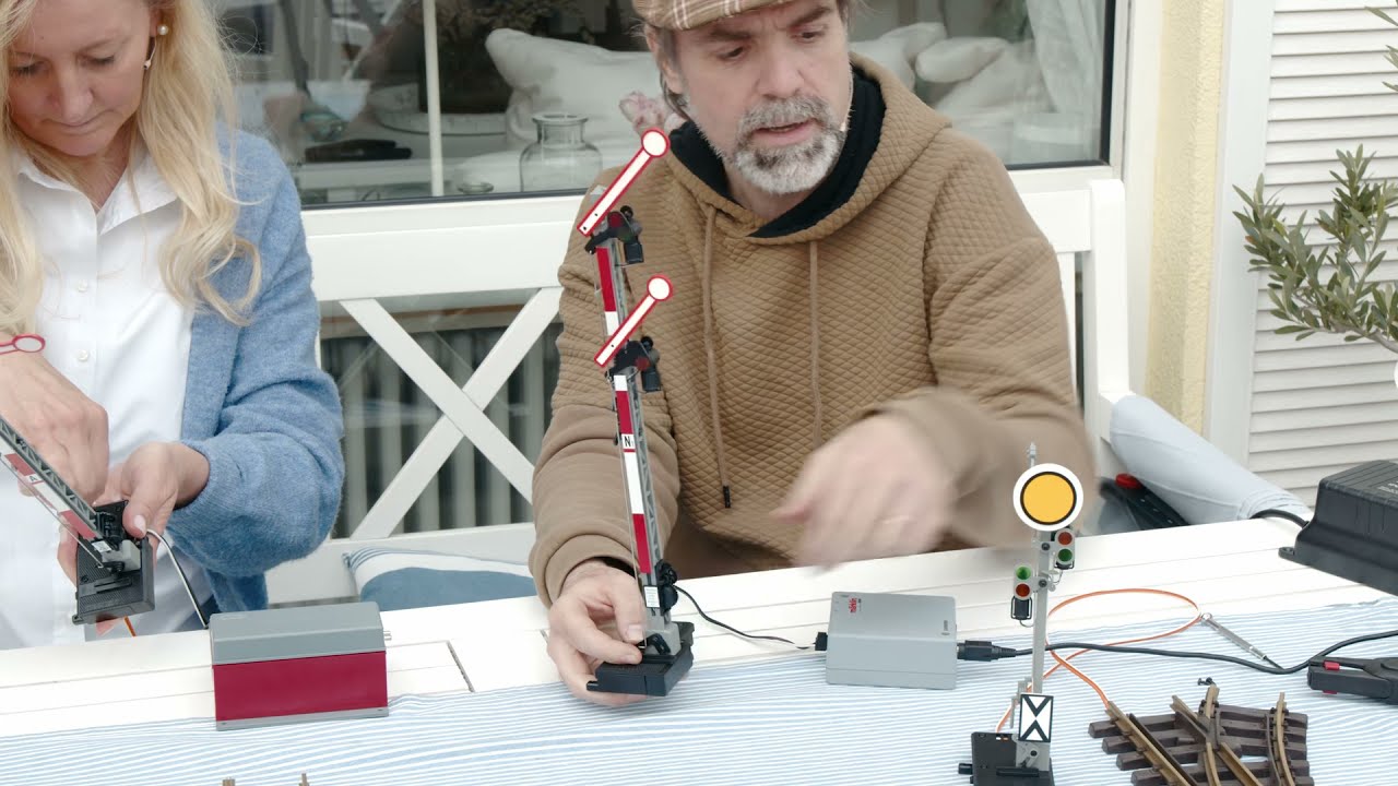Signale auf der LGB Gartenbahn mit dem Stellpult schalten - Wir bauen eine Gartenbahn (Teil 11)