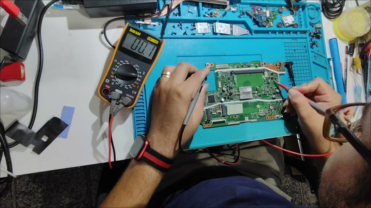 NOTEBOOK ASUS X515M NÃO LIGA VEJA O DEFEITO E COMO RESOLVE-LO