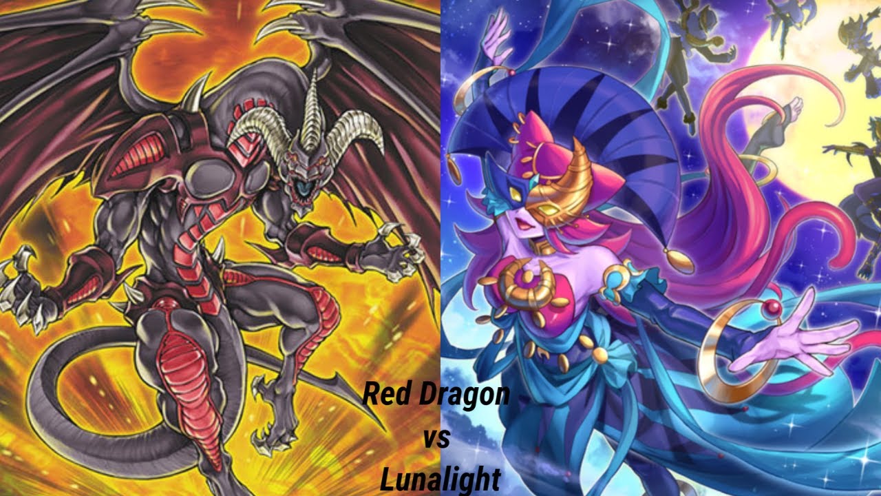 #6 Red Dragon vs Lunalight | Yu-Gi-Oh Master Duel | I was so stupid XD