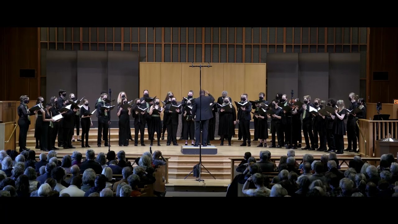 My Lord What A Mourning, by William Dawson - PSU Chamber Choir