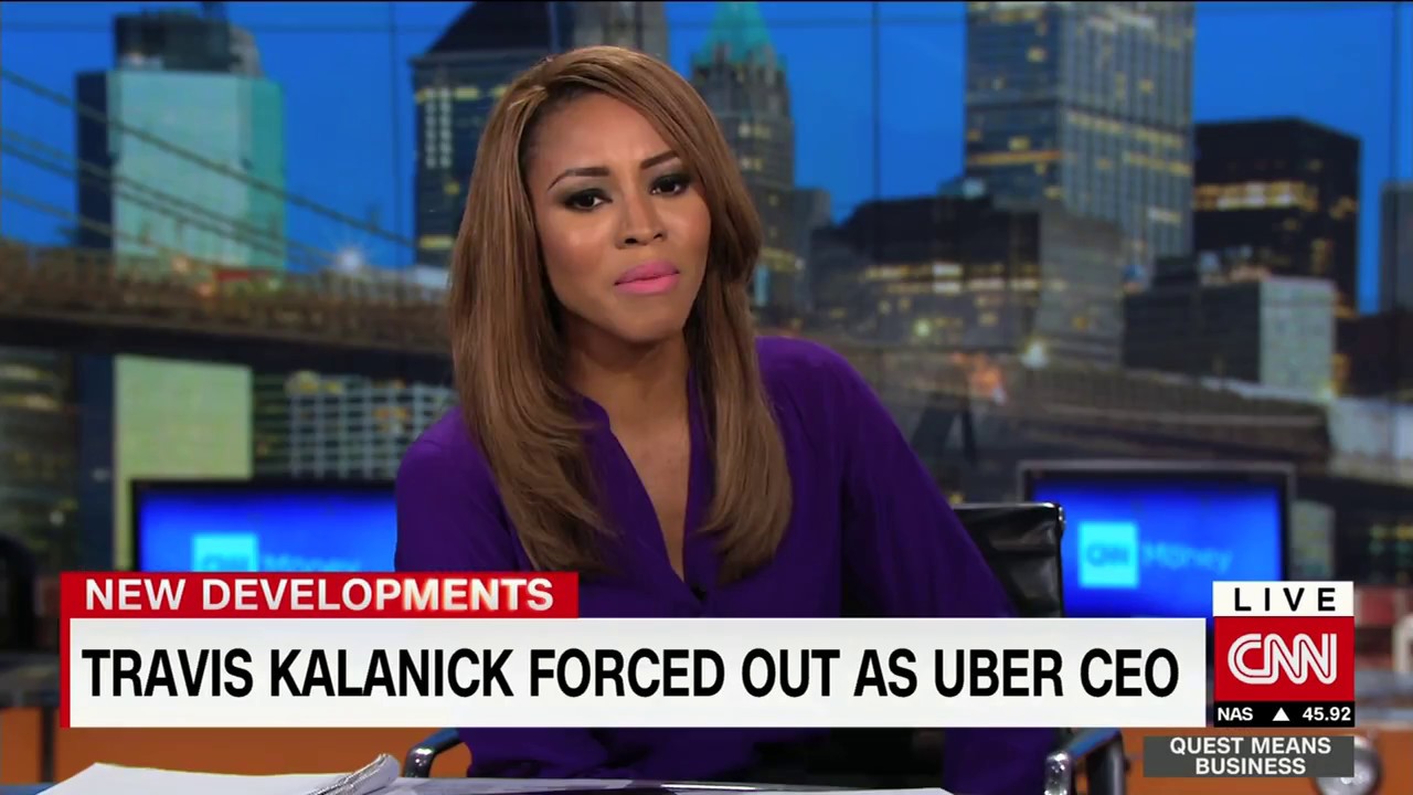 Uber CEO Travis Kalanick Resigns. Zain Asher discusses