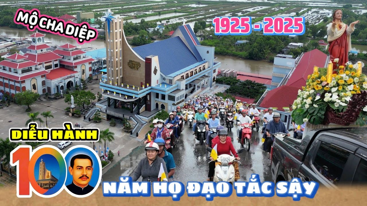 Diễu hành kỷ niệm 100 năm thành lập họ đạo Tắc Sậy - nơi cha Phanxicô Trương Bửu Diệp tử vì đạo
