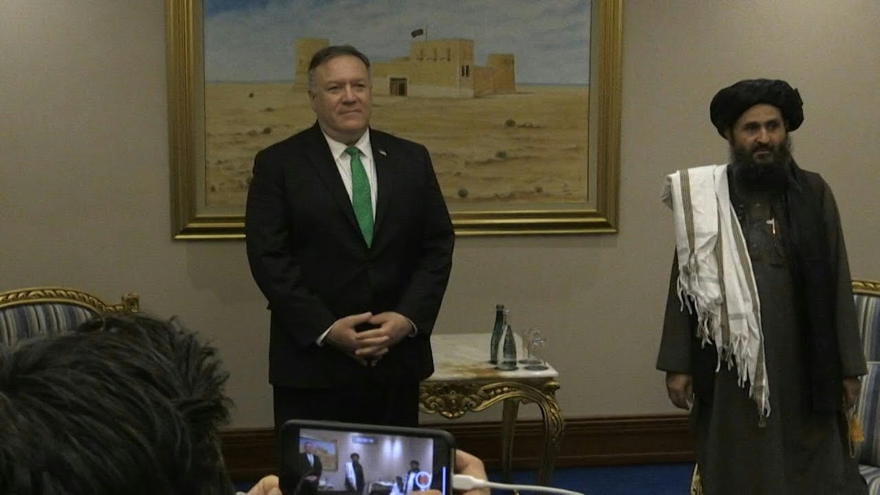 Doha: Pompeo meets with Taliban delegation | AFP
