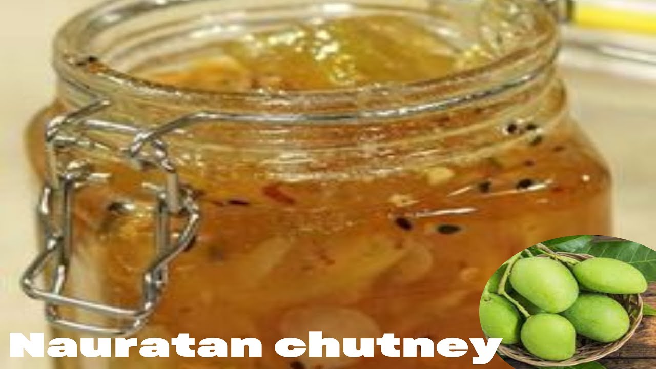 Nauratan chutney recipe|| Navratan chutney|| sweet & instant raw mango chutney recipe||
