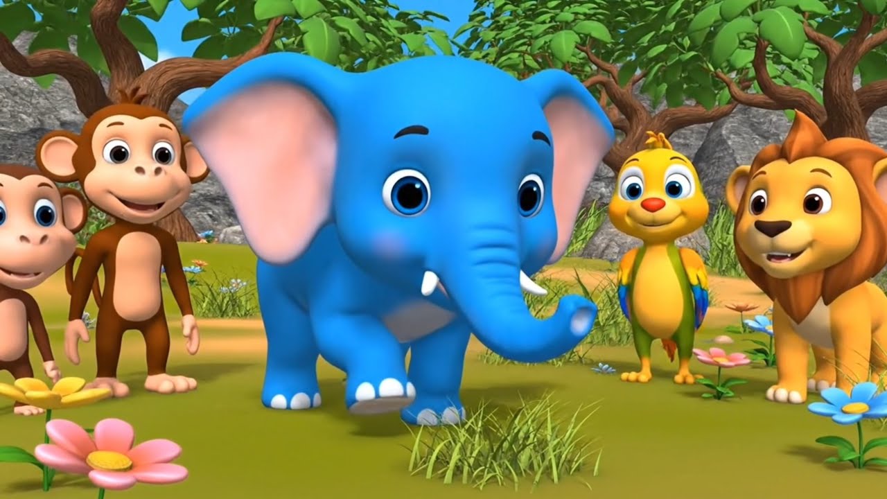 हाथी राजा कहां चले? | Toonzy Wheels kids| Elephant King Adventure Song | Hindi Kids Rhymes