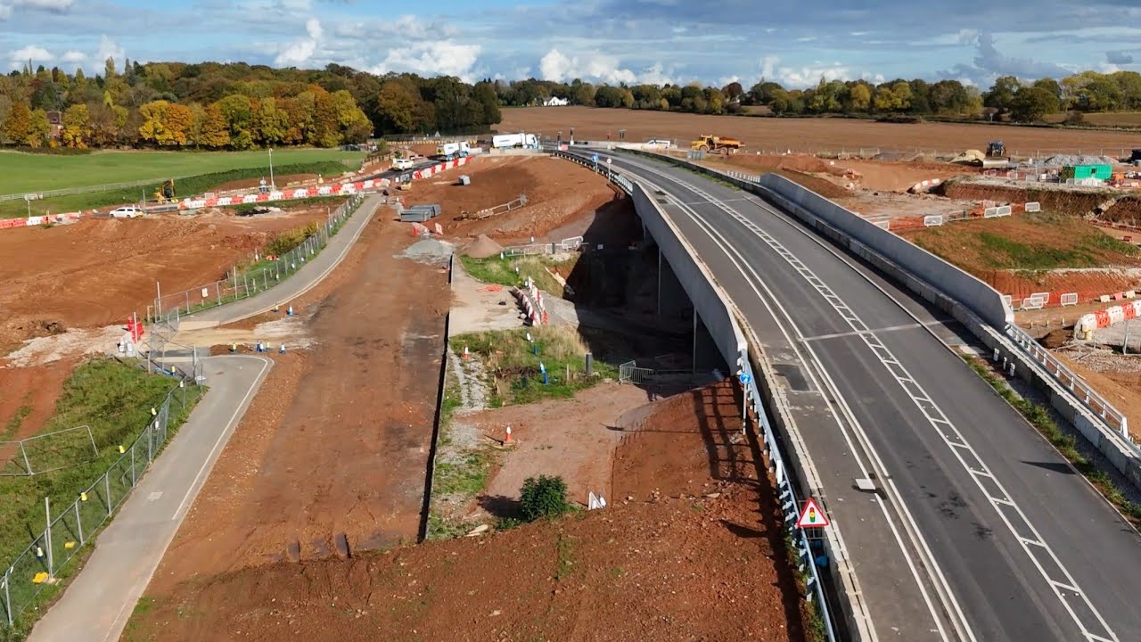 HS2 at A429 Coventry Road Kenilworth October 2025