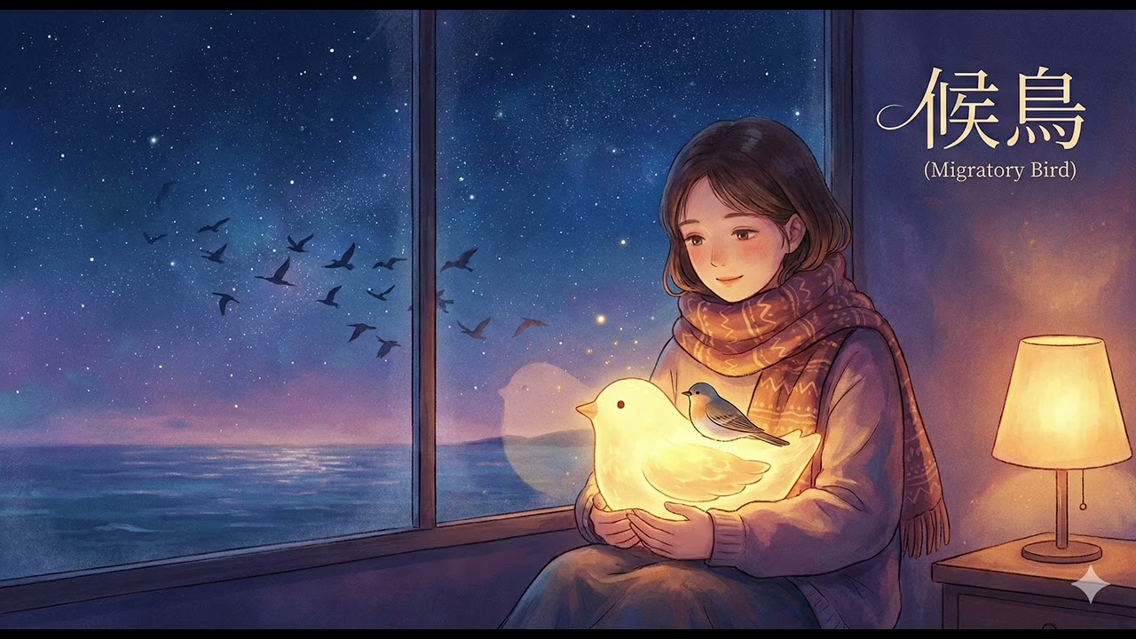 《候鳥》#lyricsvideo #原創歌曲 #acousticpop @小隻女孩-q2t 