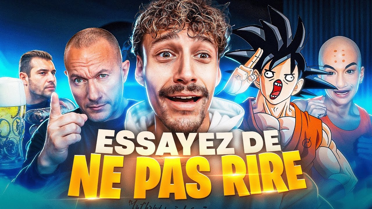 MON PREMIER ESSAIE DE NE PAS RIRE… J’AI CRAQUÉ DÈS LA PREMIÈRE VIDÉO ! 😂🔥