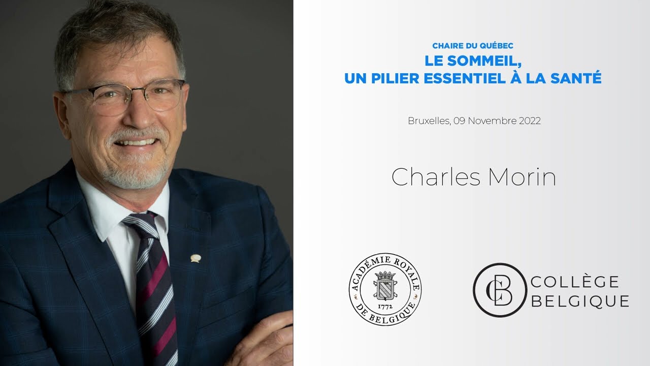 Le sommeil, un pilier essentiel à la santé. Par Charles Morin