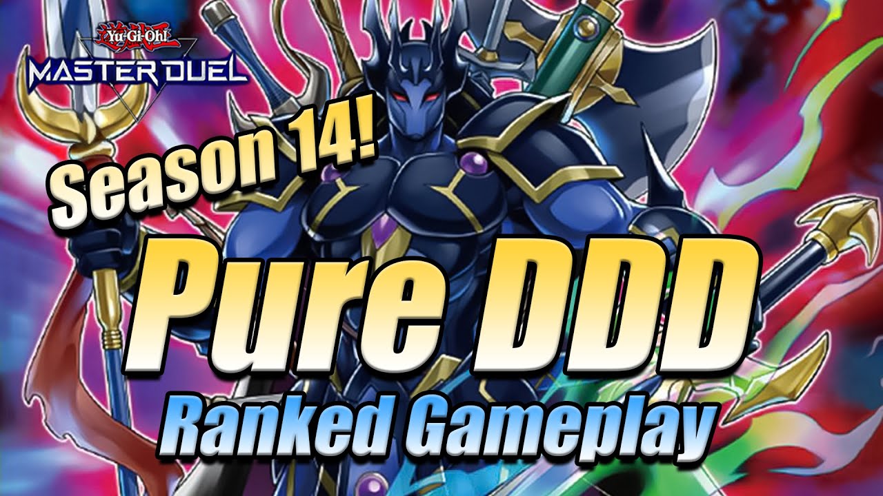 PURE DDD RANKED GAMEPLAY - SEASON 14 | Yu-Gi-Oh! Master Duel