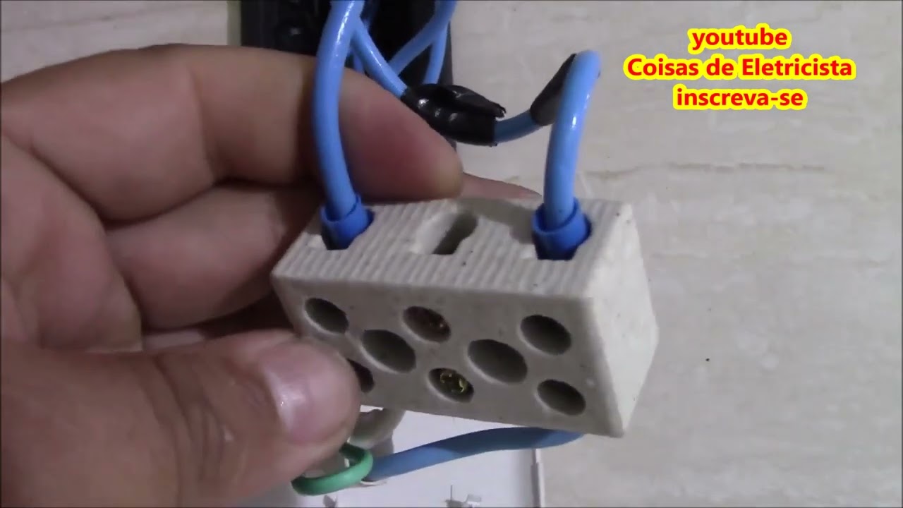 Usei o CONECTOR de PORCELANA na CONEX&Atilde;O do CHUVEIRO