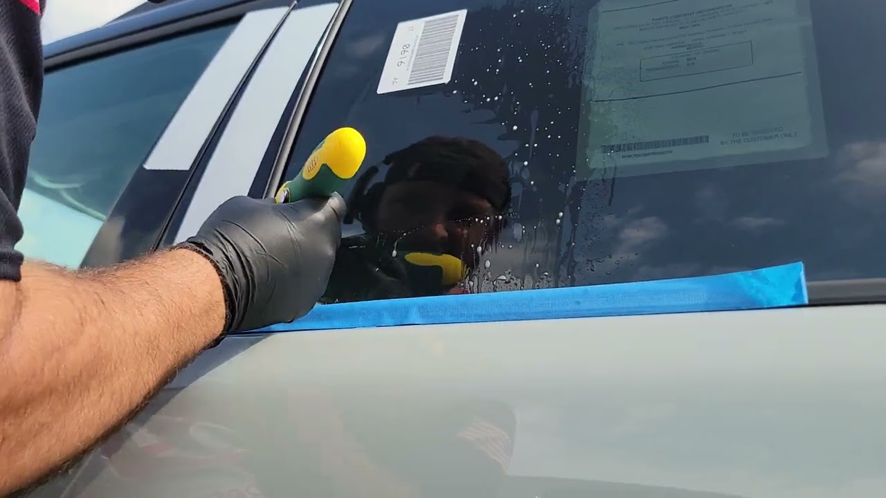 How to Remove Graffiti Paint Overspray From Glass, Windows, Windshields | 2023 FORD BRONCO EDITION!