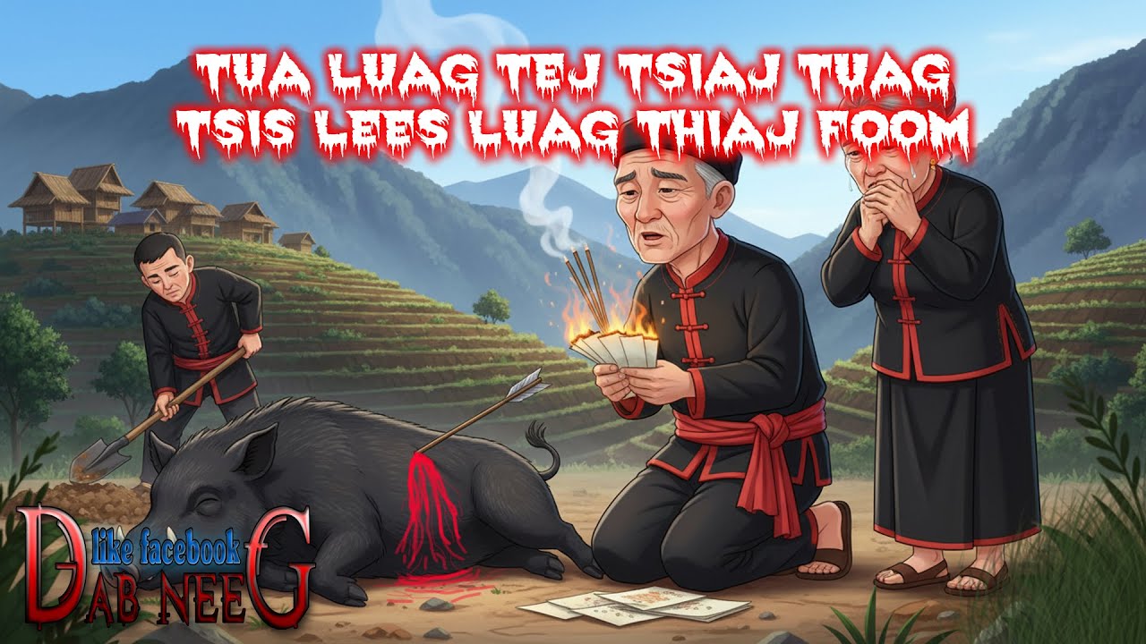 dab neeg 2141 tua luag tej tsiaj tuag tsis lees luag thiaj foom สาปแช่งคนทำหมู