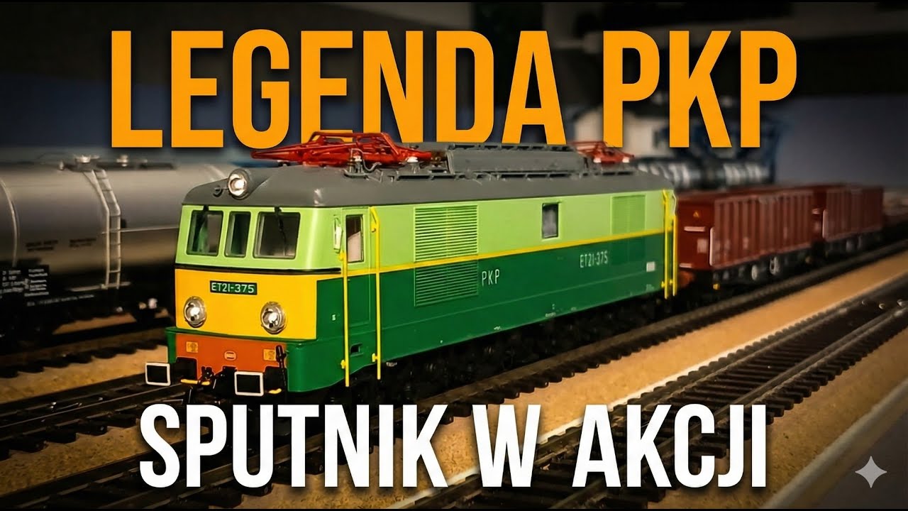 Legenda PKP na makiecie! ET21-375 