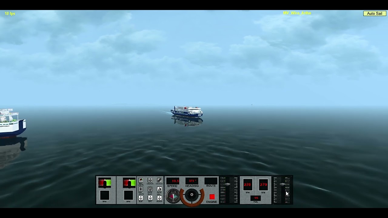 WIRA ARTHA melalui buritan DHARMA RUCITRA